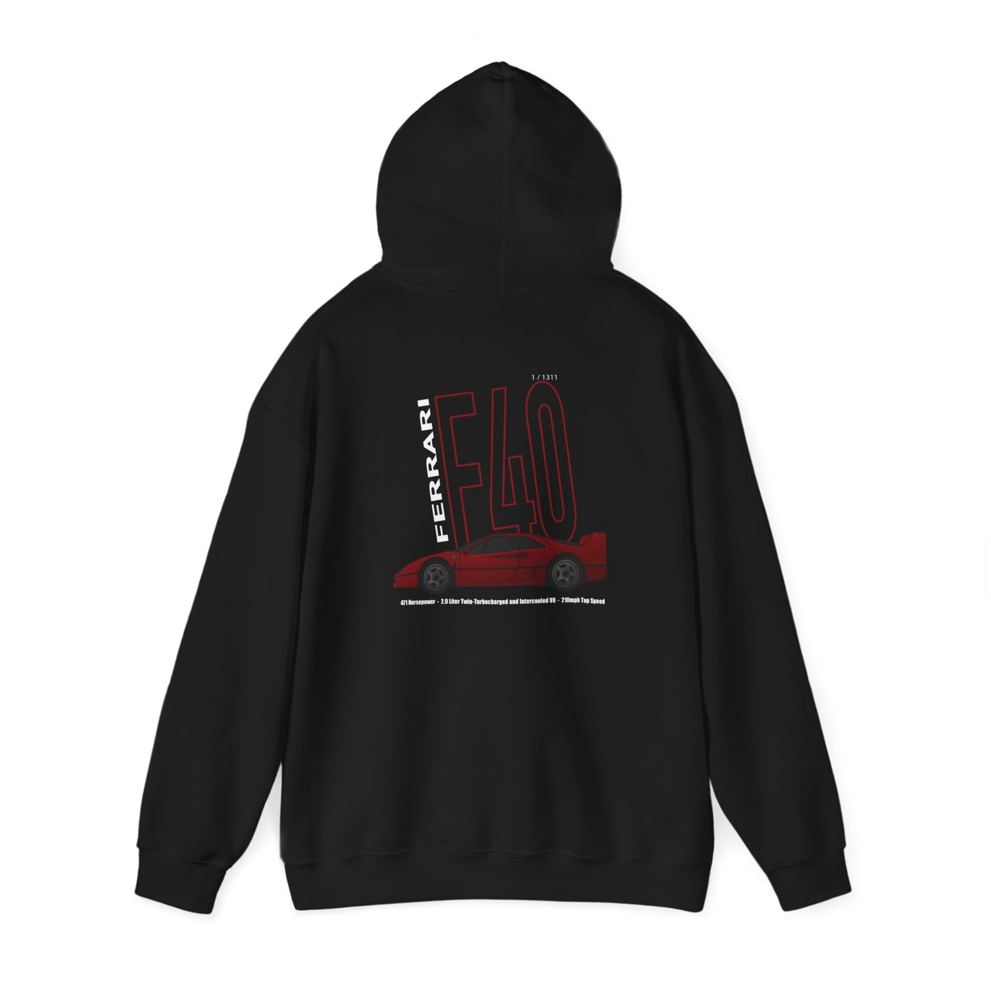 Classic Ferrari F40 Hoodie