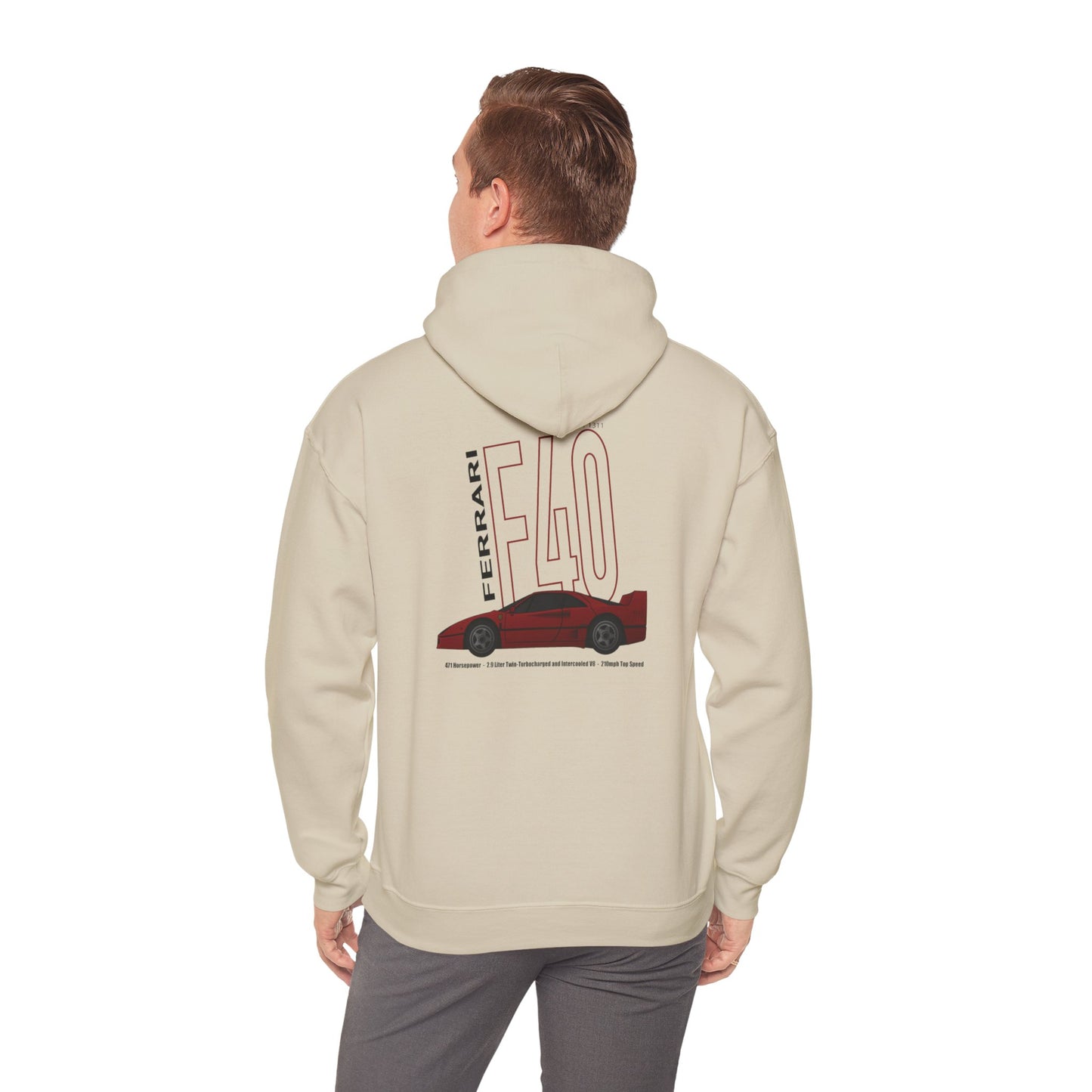 Classic Ferrari F40 Hoodie