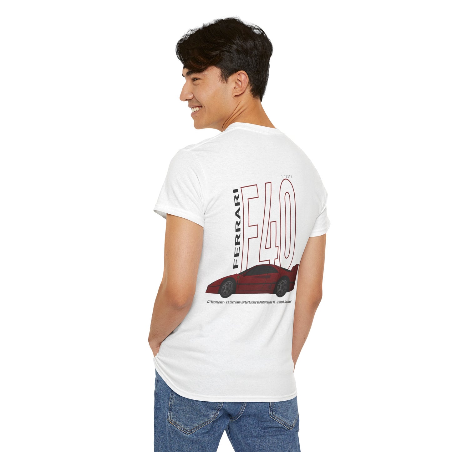 Classic Ferrari F40 Tee