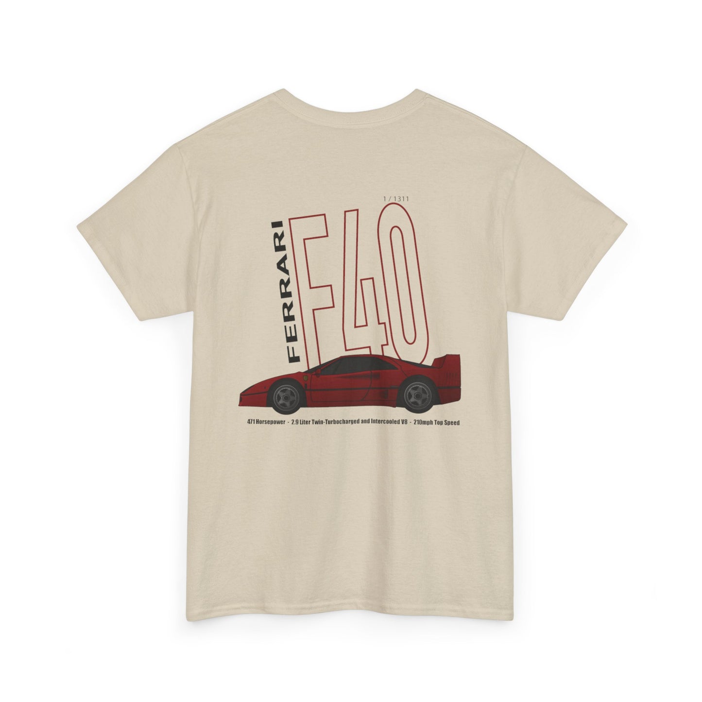 Classic Ferrari F40 Tee