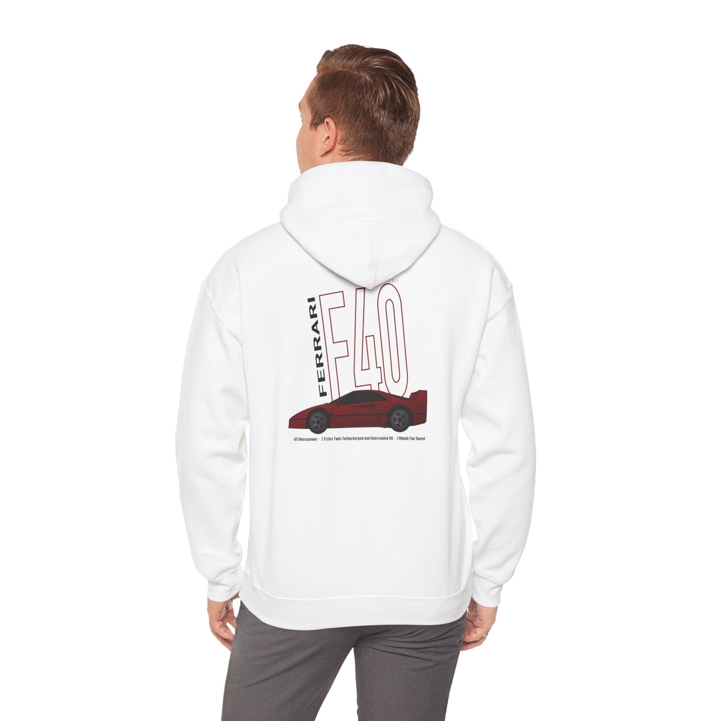Classic Ferrari F40 Hoodie
