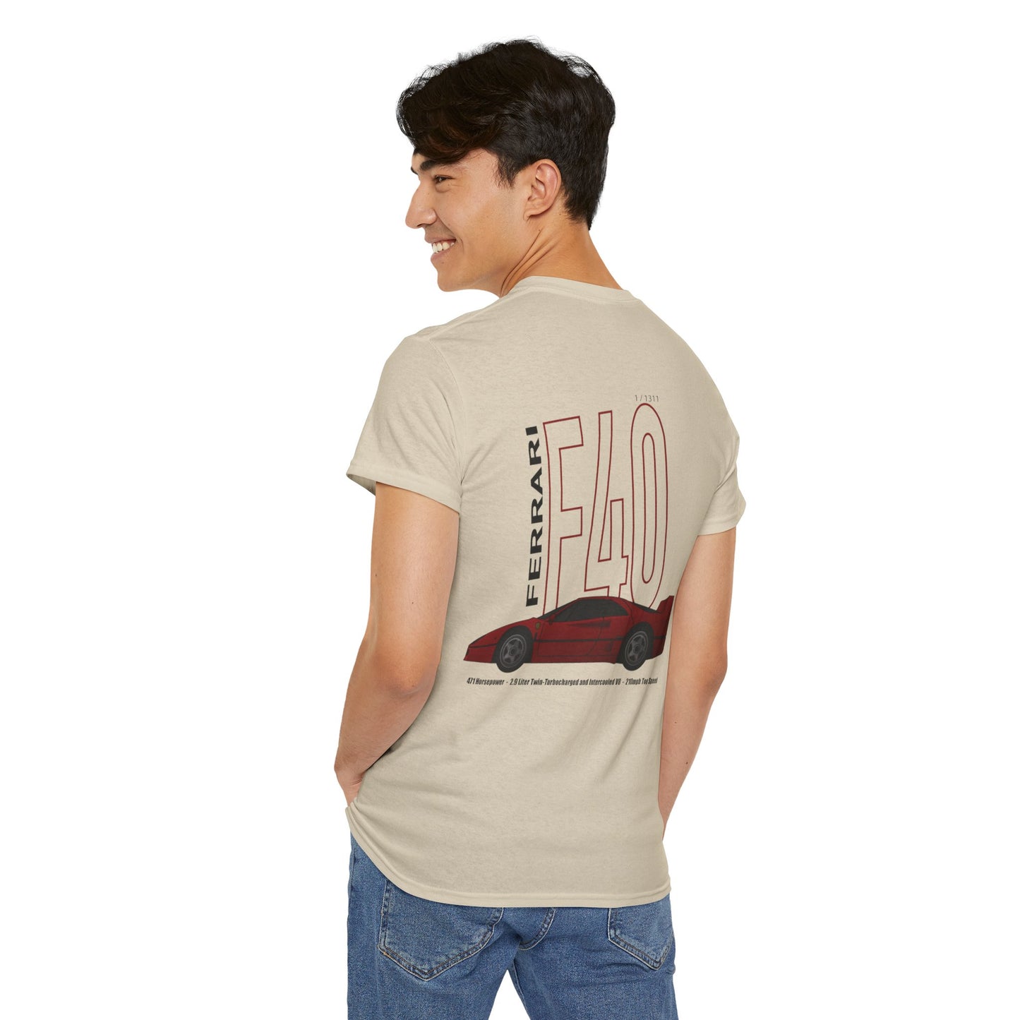 Classic Ferrari F40 Tee