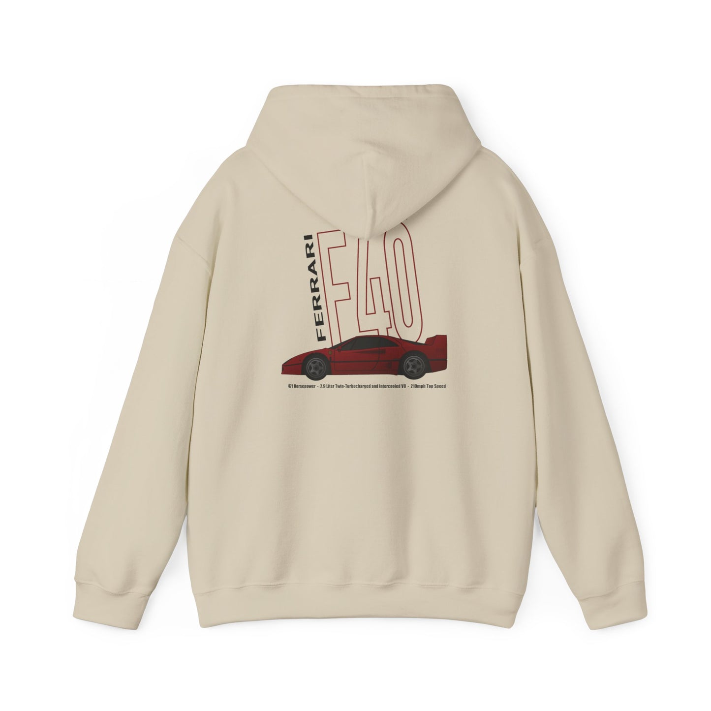 Classic Ferrari F40 Hoodie