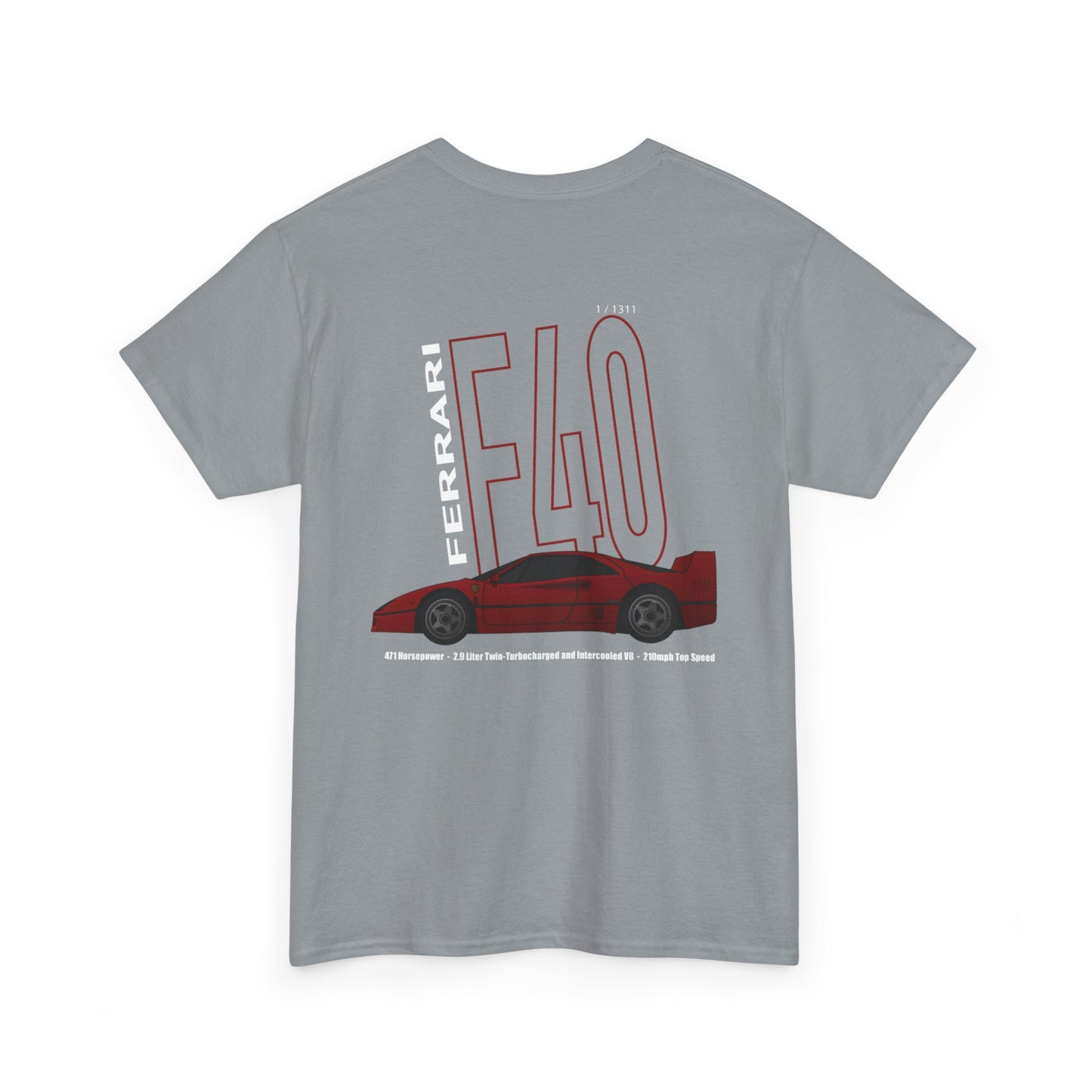 Classic Ferrari F40 Tee