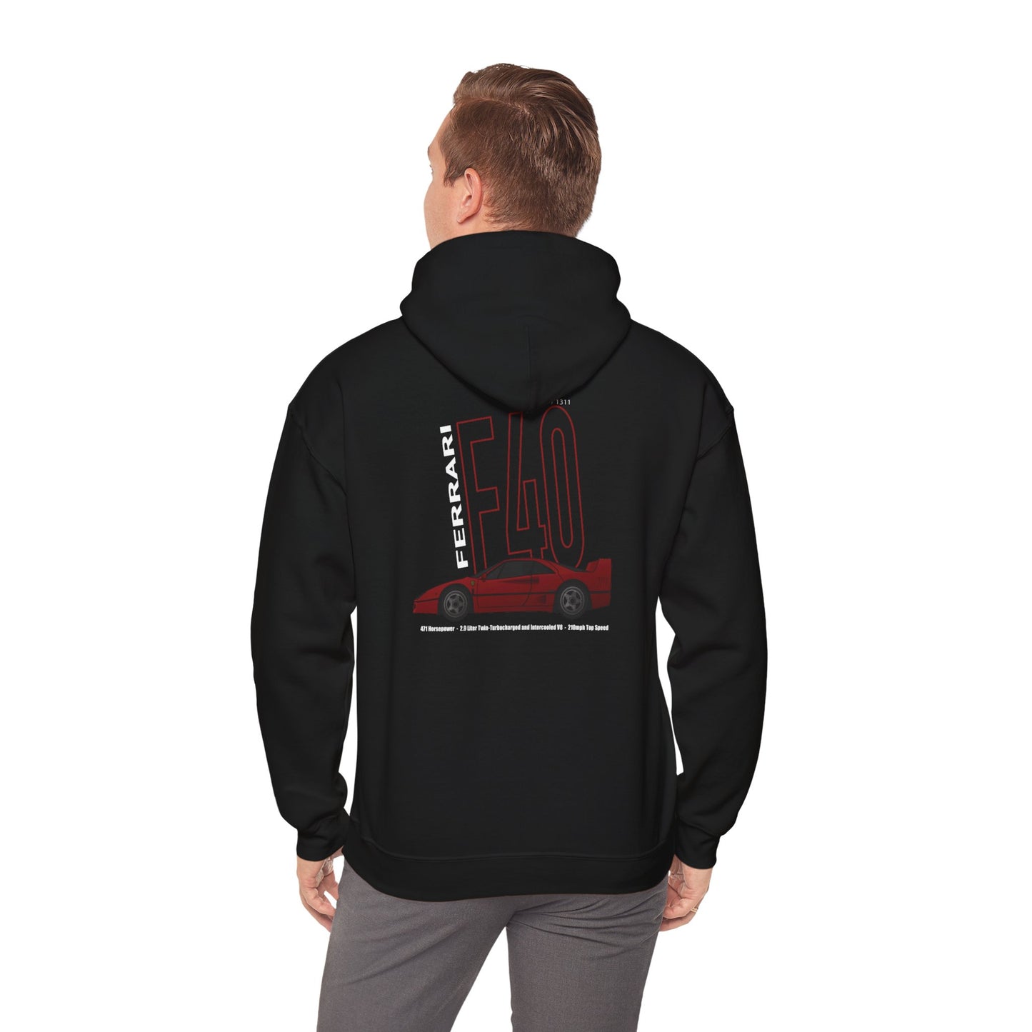 Classic Ferrari F40 Hoodie