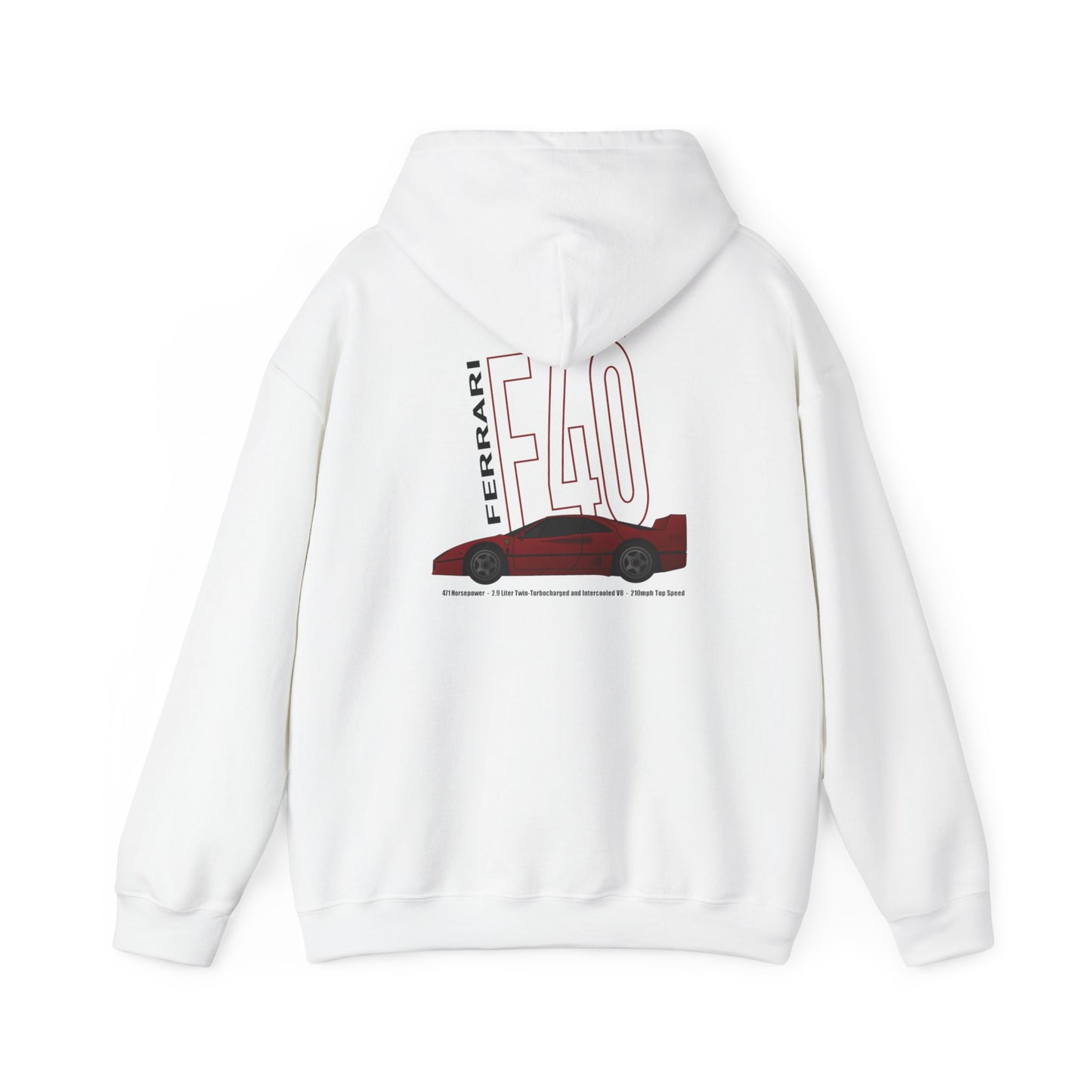 Classic Ferrari F40 Hoodie