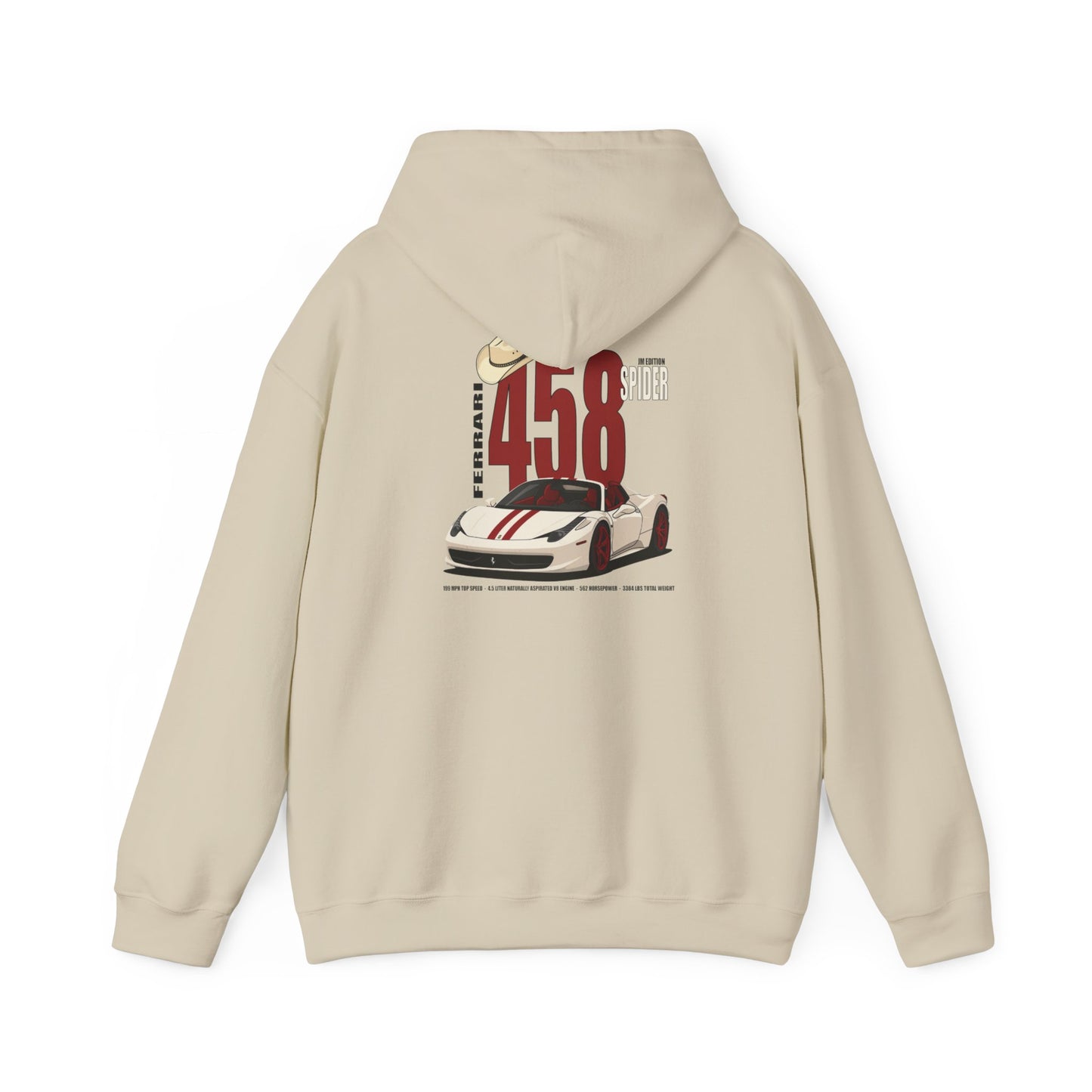 Ferrari 458 Spider JM EDITION Hoodie