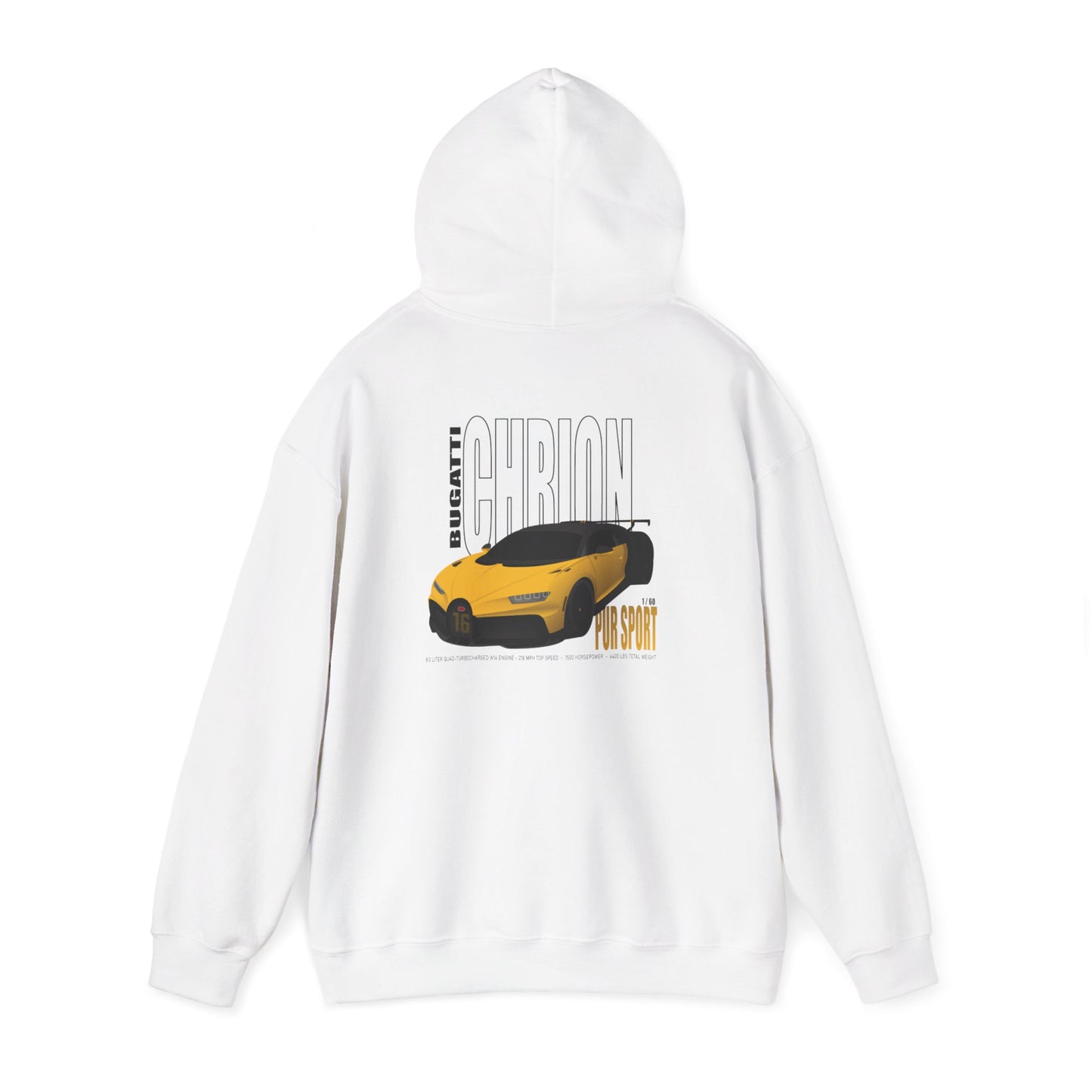Bugatti Chiron Pur Sport Hoodie
