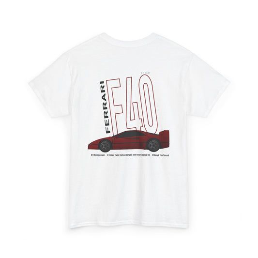 Classic Ferrari F40 Tee