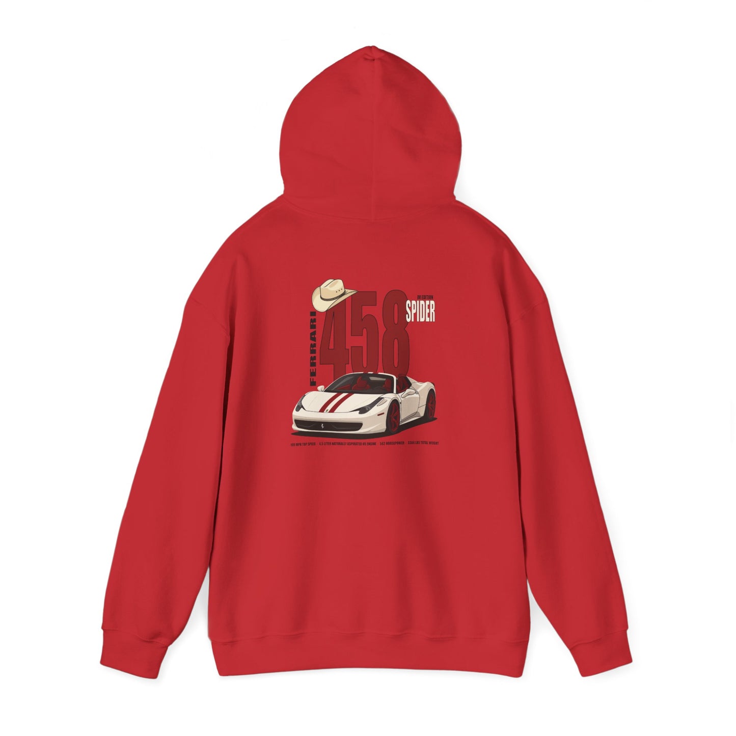 Ferrari 458 Spider JM EDITION Hoodie