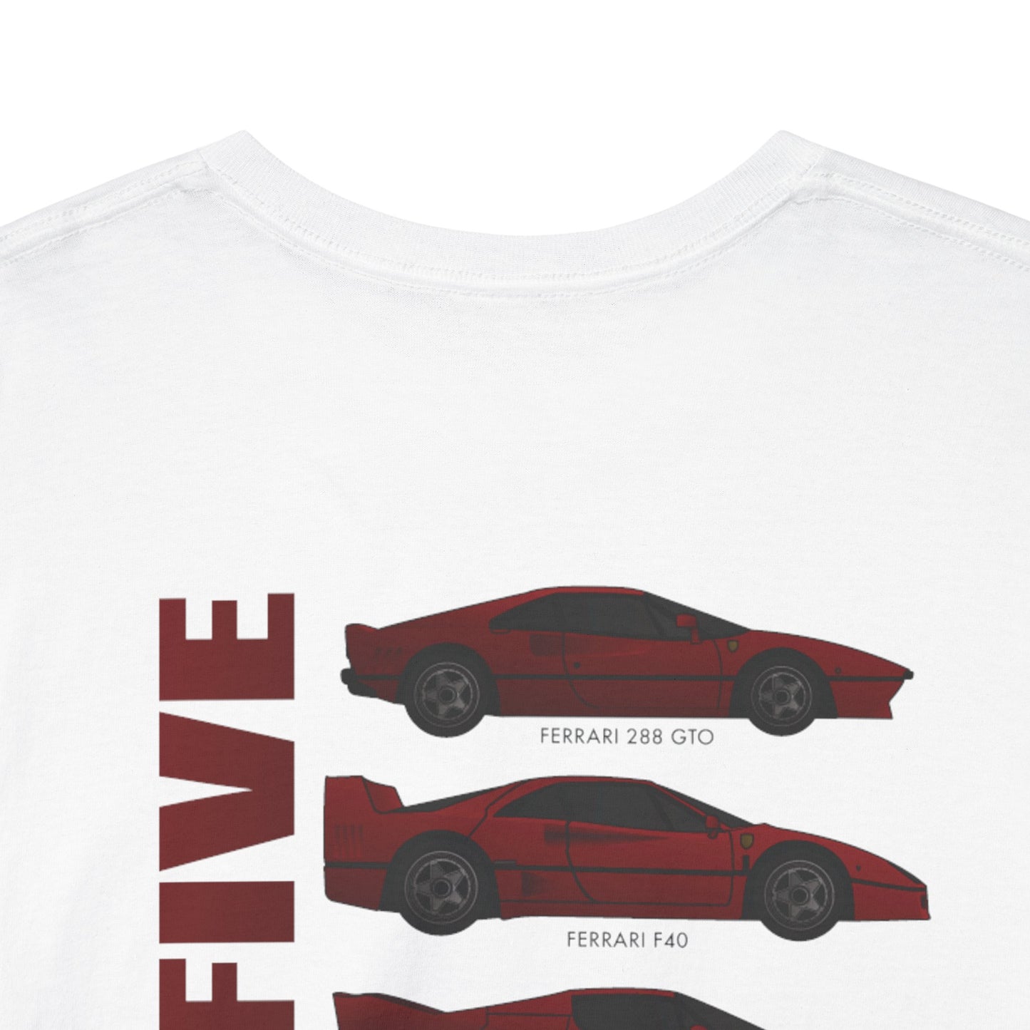 Ferrari Big Five Tee