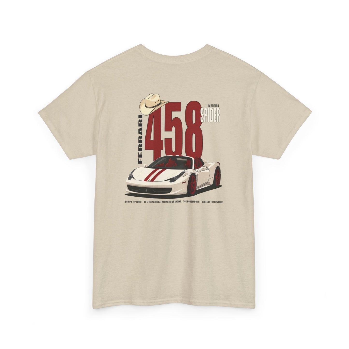 Ferrari 458 Spider JM EDITION Tee